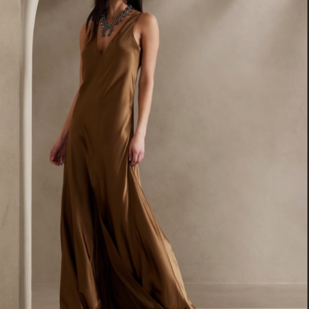 Banana Republic Eterno Silk Maxi Dress